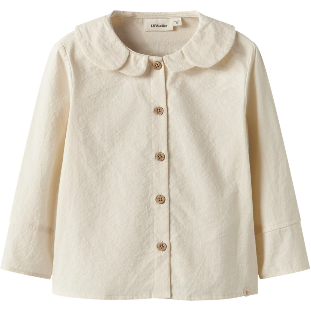 Køb Lil'Atelier Turtledove Nmfrosito Ls Loose Skjorte Lil