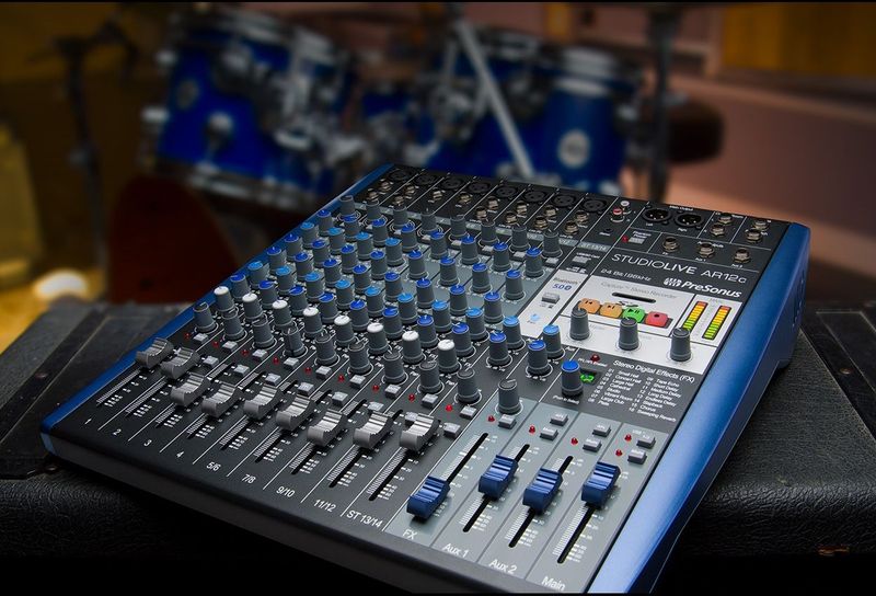 PreSonus - StudioLive AR12c - Audio-interface - 14-kanaals - USB-compatibel