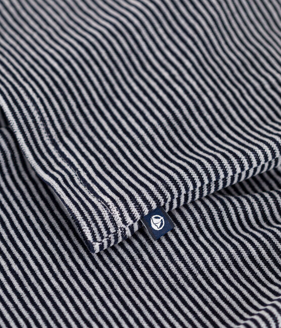 Ensemble rayé en velours bébé