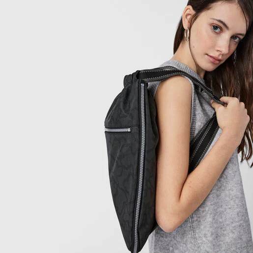 Mochila Kaos New Colors em preto antracite