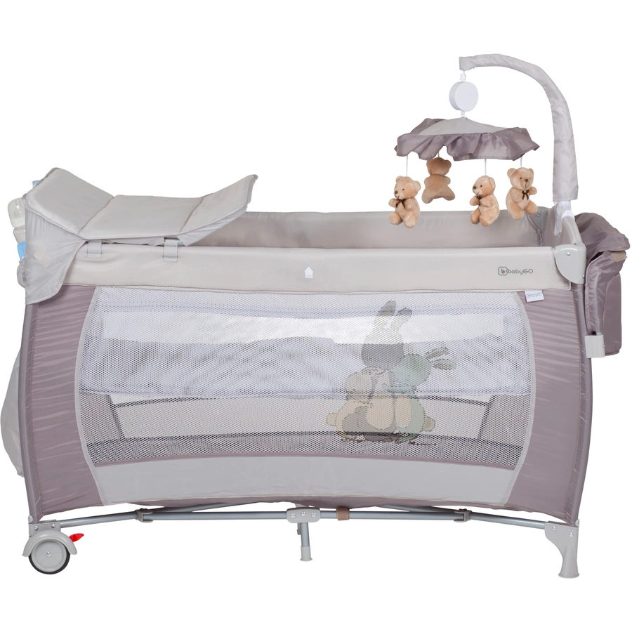 babyGO Reisebett Sleeper delux - beige