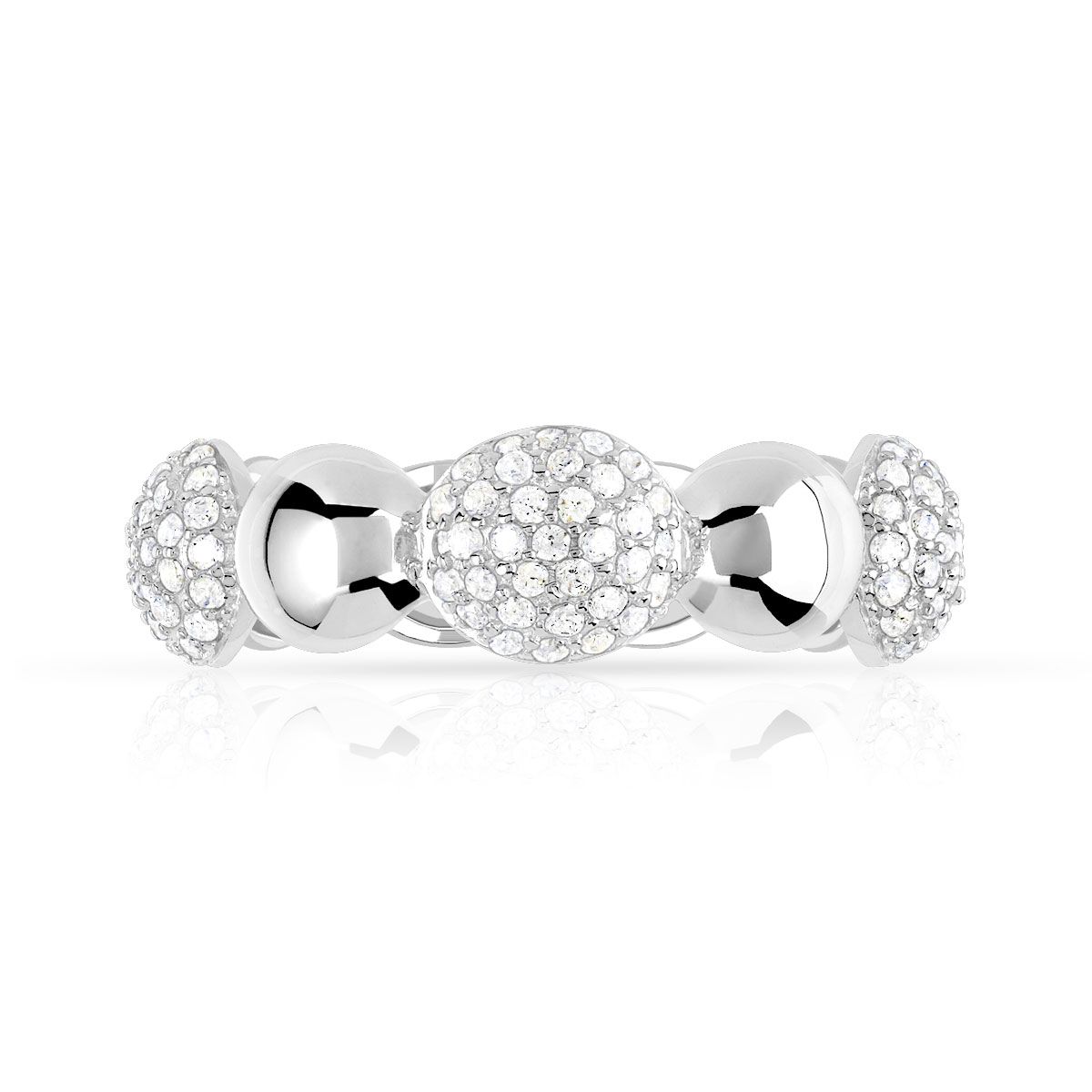 Bague argent 925 zirconia