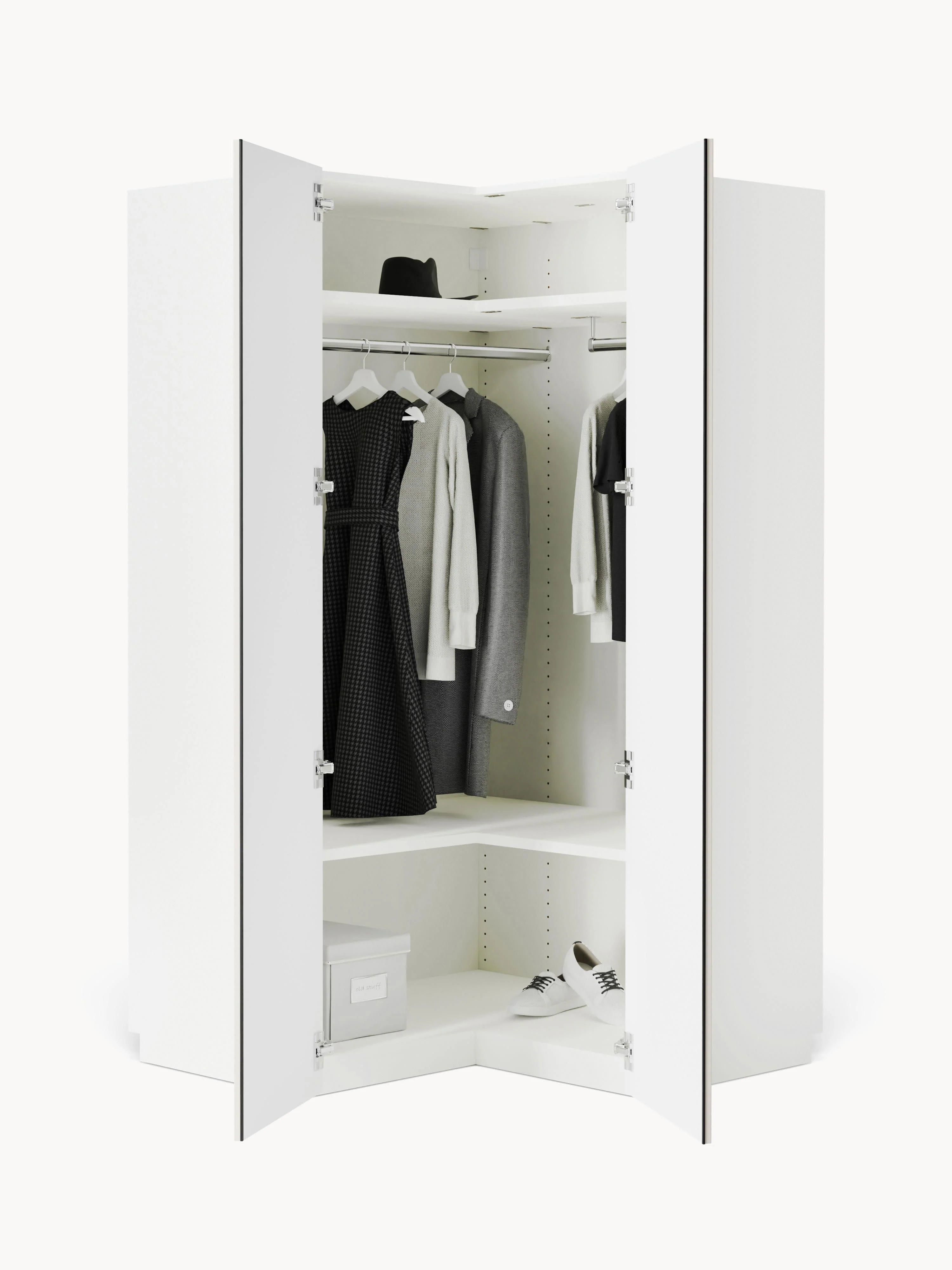 Modulaire hoekkast Charlotte, 115 cm breed