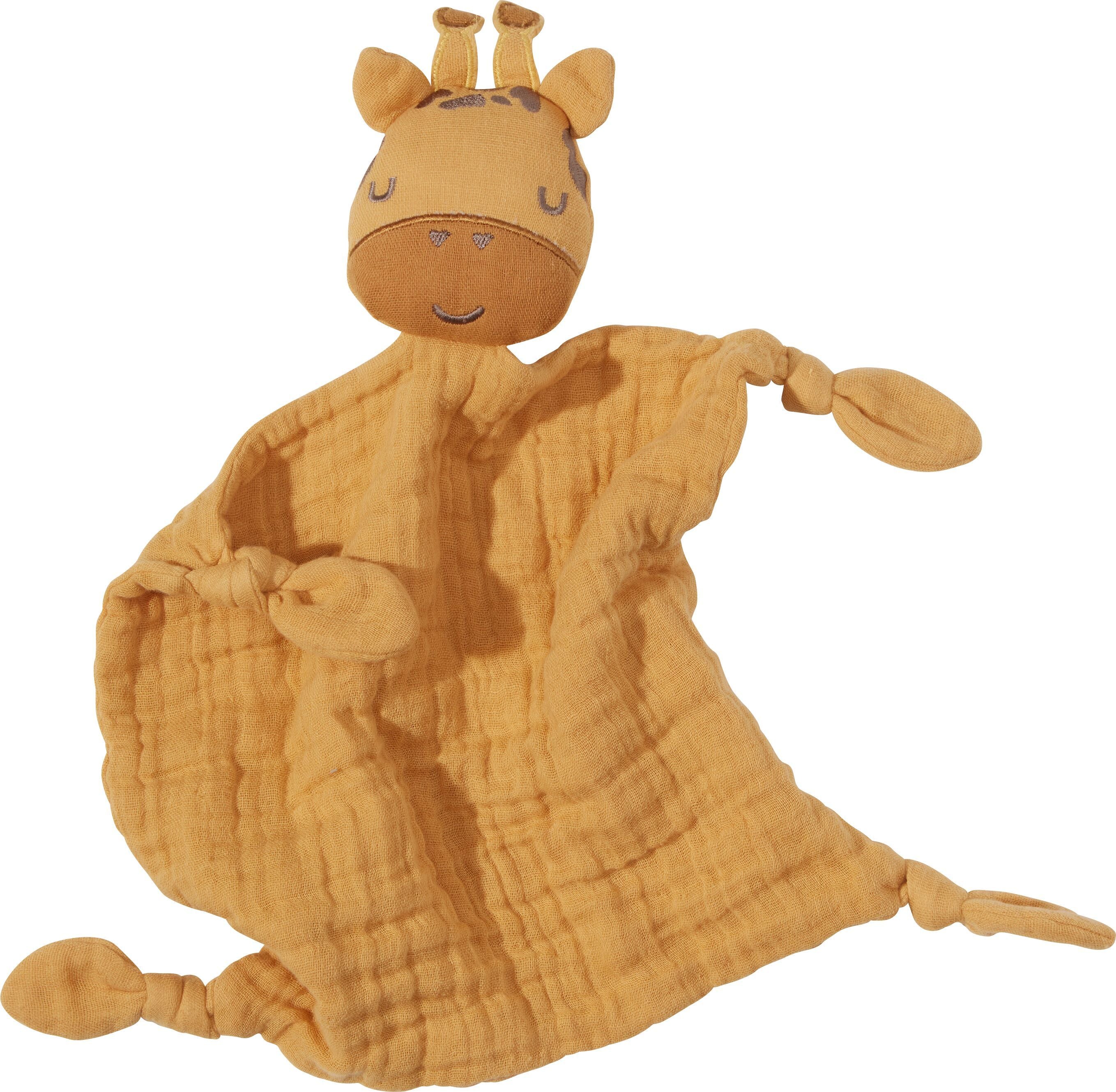 LEYA Schmusetuch - Gelb / B: 24.0 cm x H: 24.0 cm