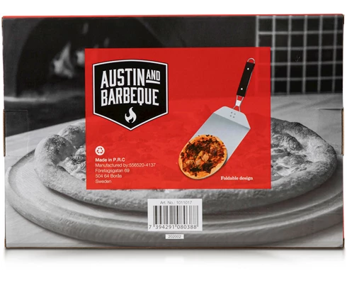 Austin and Barbeque AABQ Pizza Paddle Foldable
