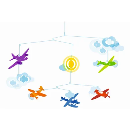 Djeco Mobiles - Flight