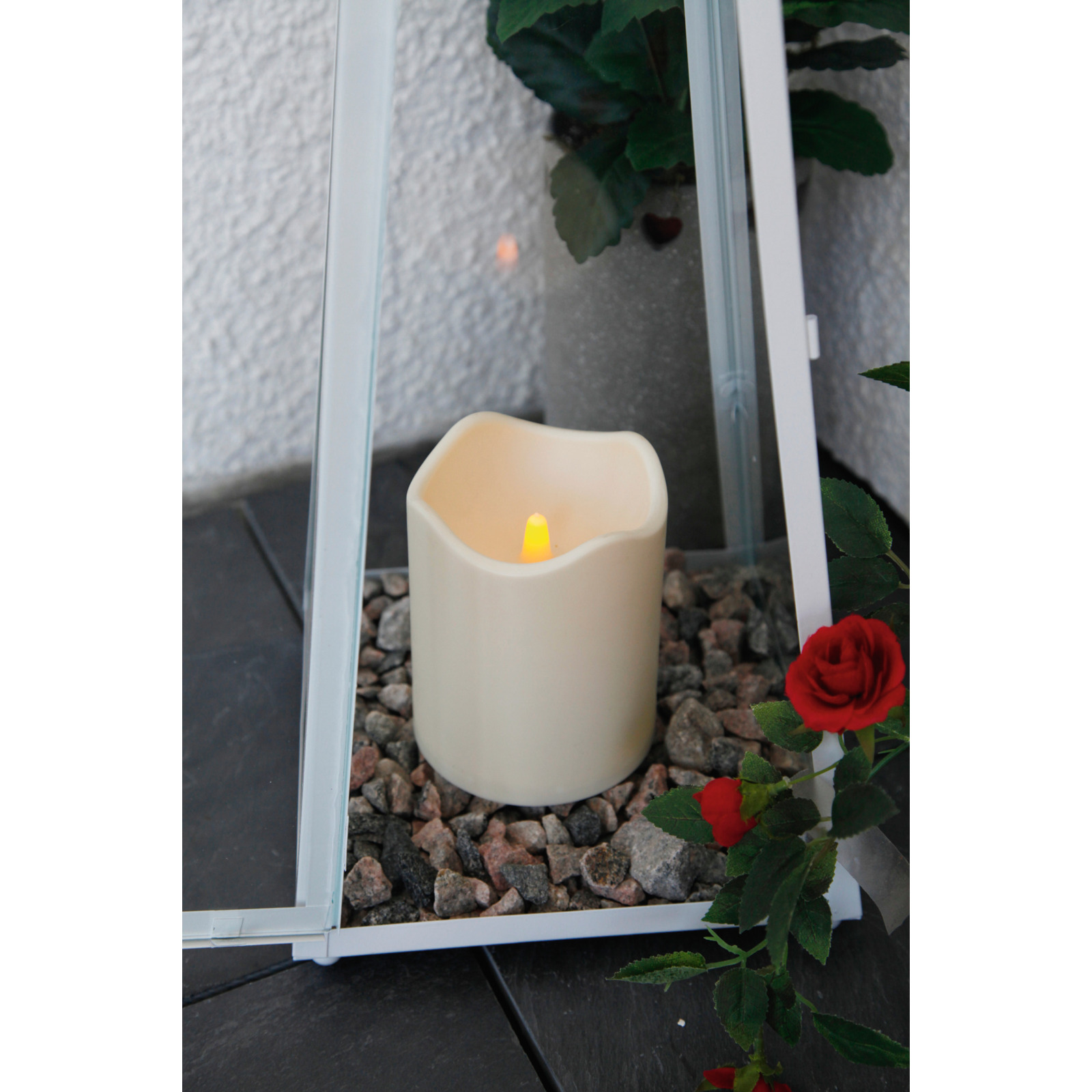 LED Stumpenkerze
