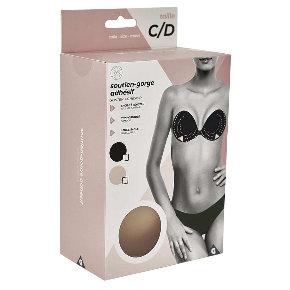 Soutien gorge adhésif invisible Bonnet C/D