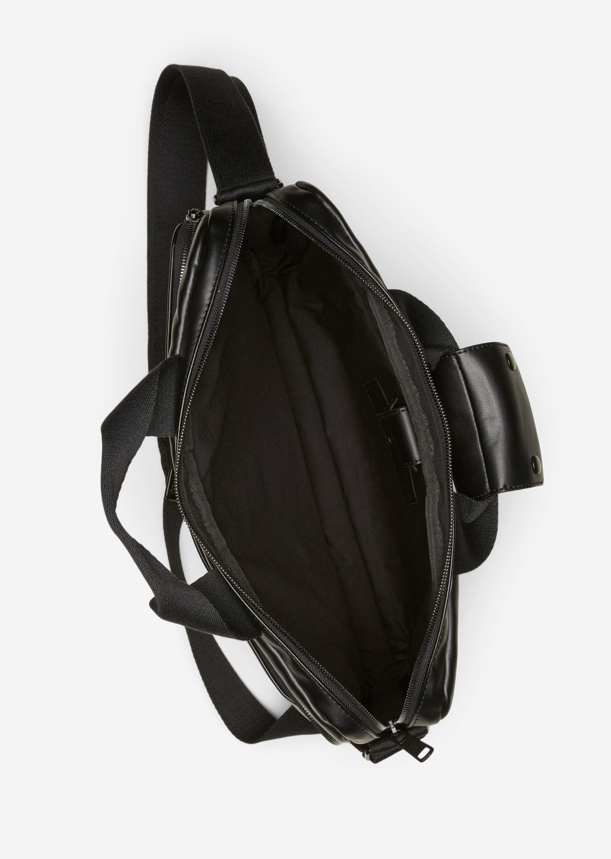 Business-Bag aus einer Lederalternative aus recyceltem Polyester