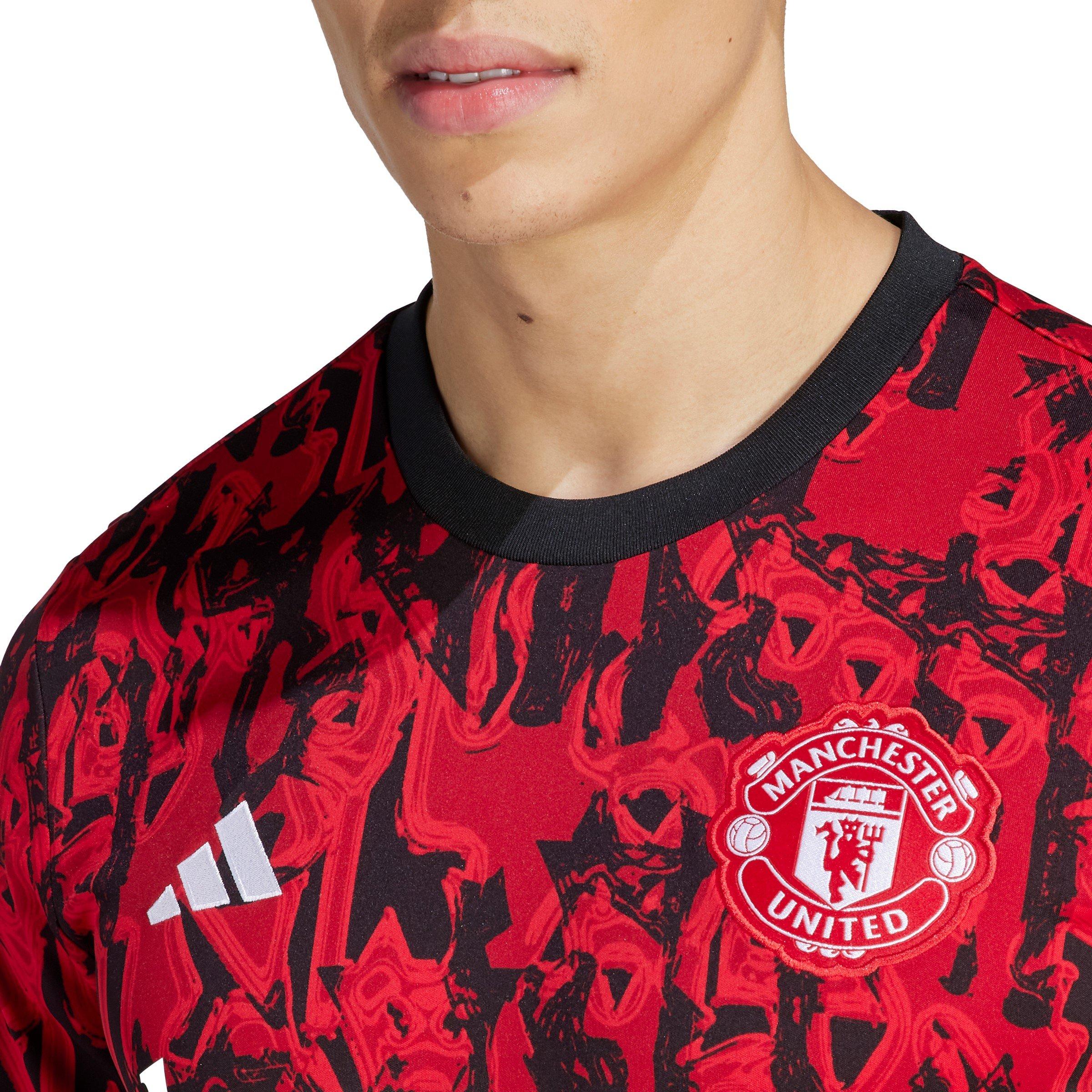adidas Manchester United Pre Match Shirt 2023 2024 Adults