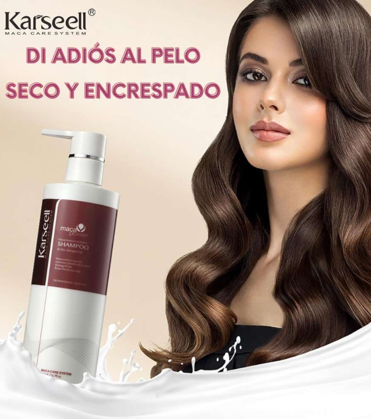 Karseell - *Maca Power* - Shampoo para cabelos danificados
