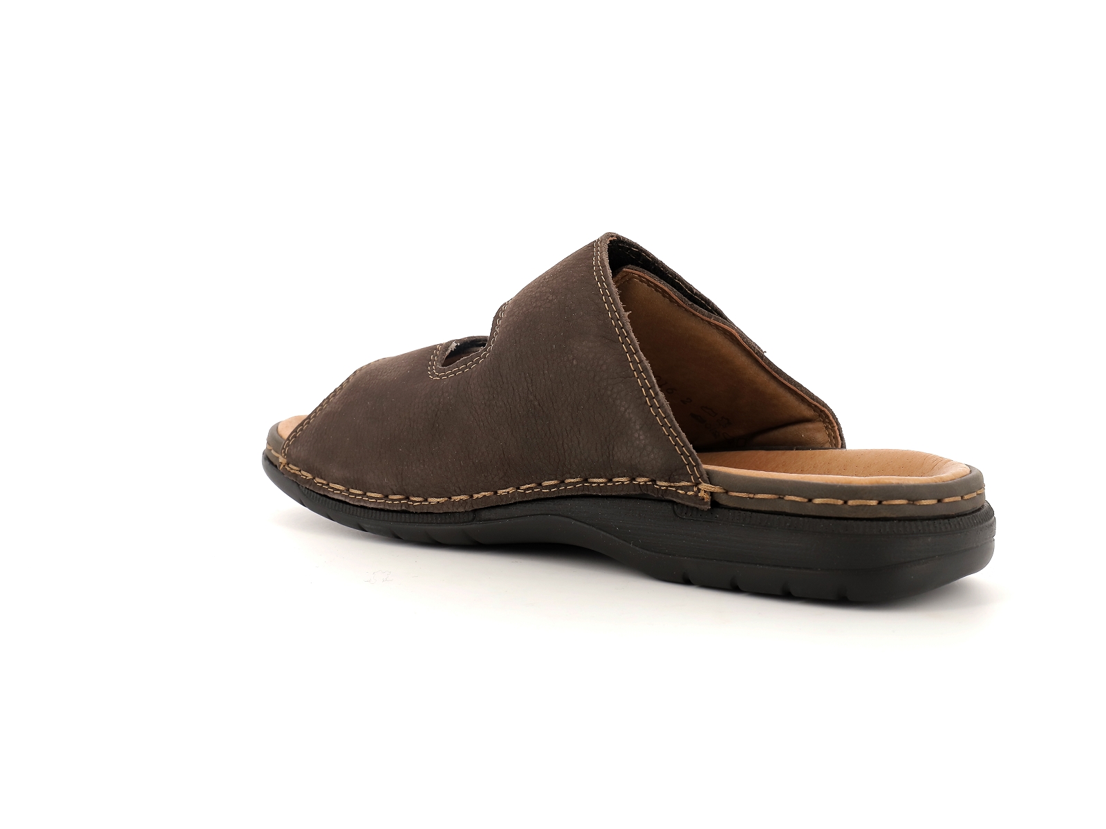 Rieker-25590 Cuir Marron Foncé
