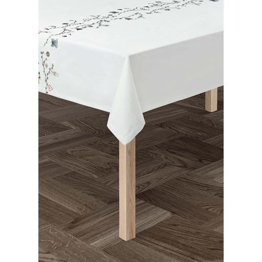 Kähler Hammershøi Juledug, Hvid, 150x220 cm