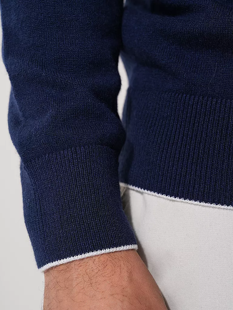 ELEVENTY Kaschmirpullover dunkelblau