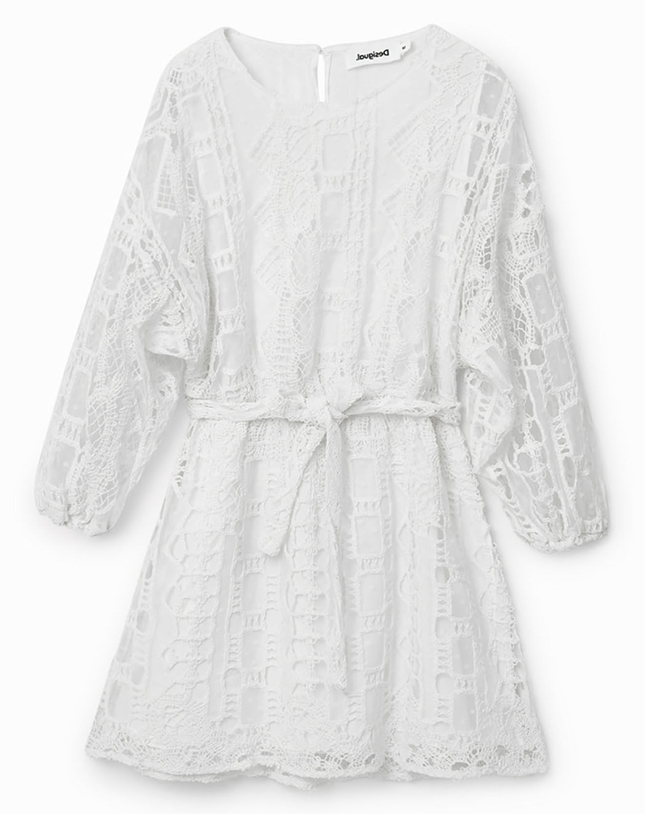 Desigual Robe Gertrude blanche