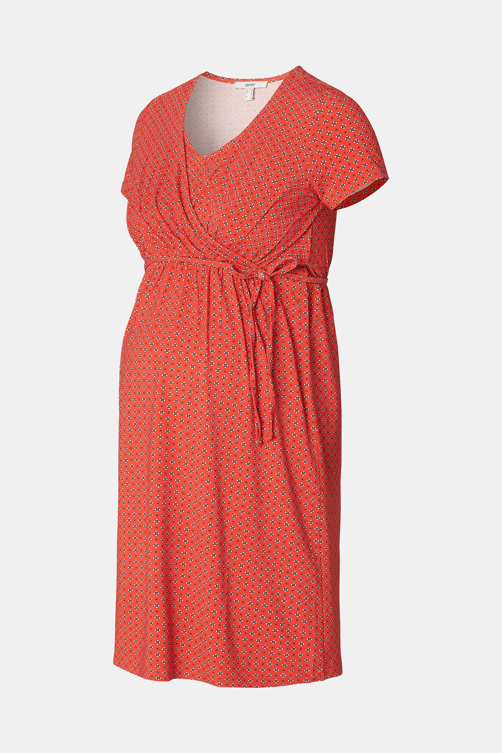 Robe en jersey à imprimé all-over