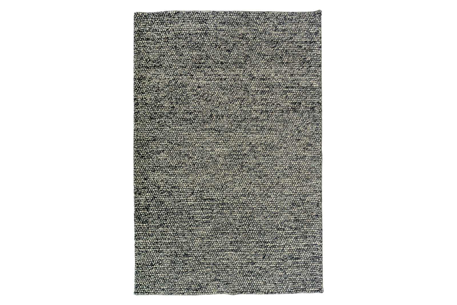 Riverstone teppe Stålgrå farget ullfilt. 160x230 cm