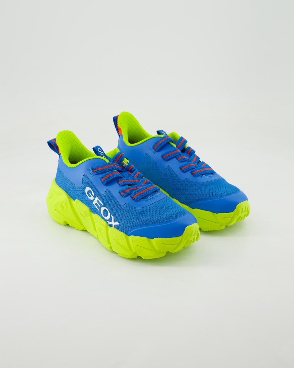 Geox Flexyper Fast Boy Sneaker in Blau