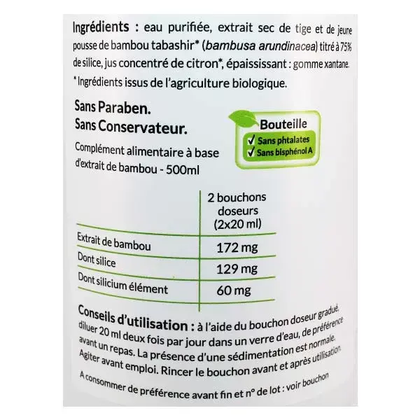 Aquasilice Organic Silicon Bio 500ml