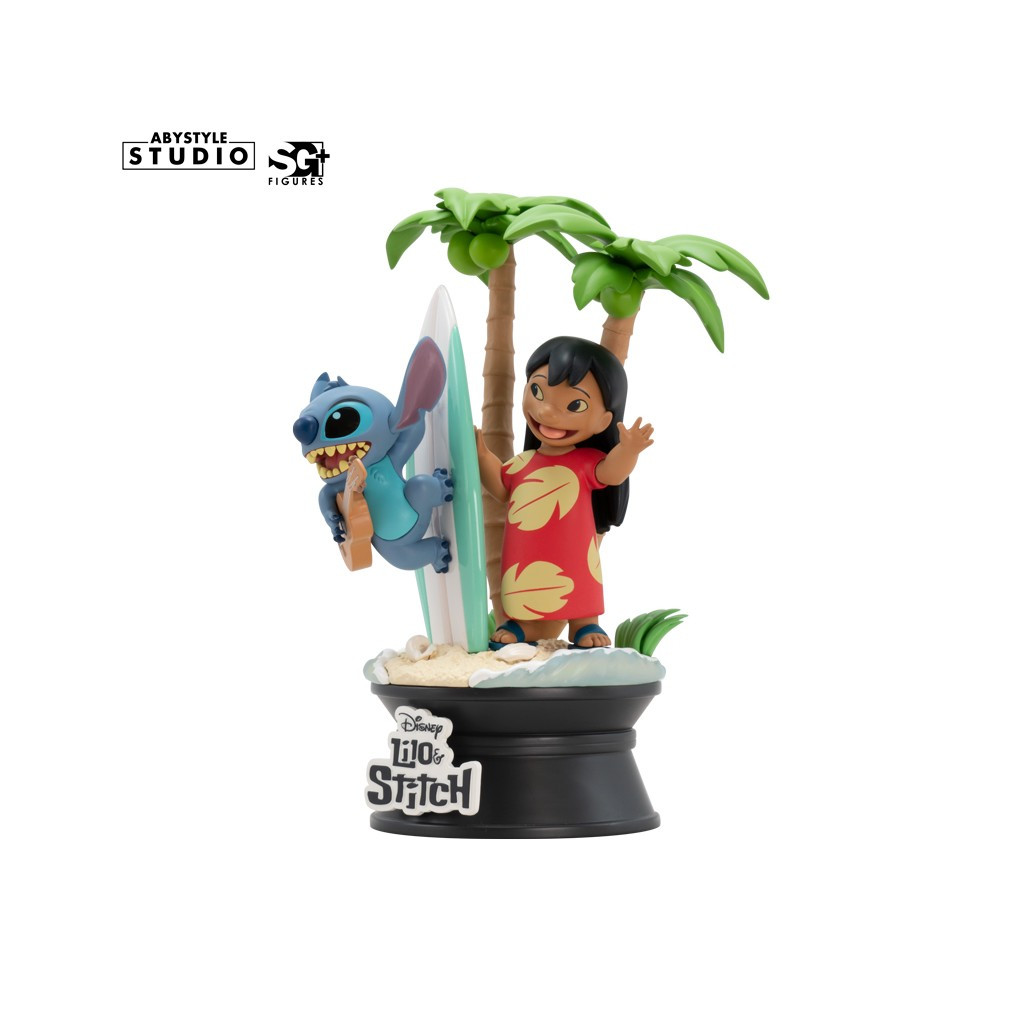 Disney - Figurine Lilo & Stitch Surfboard