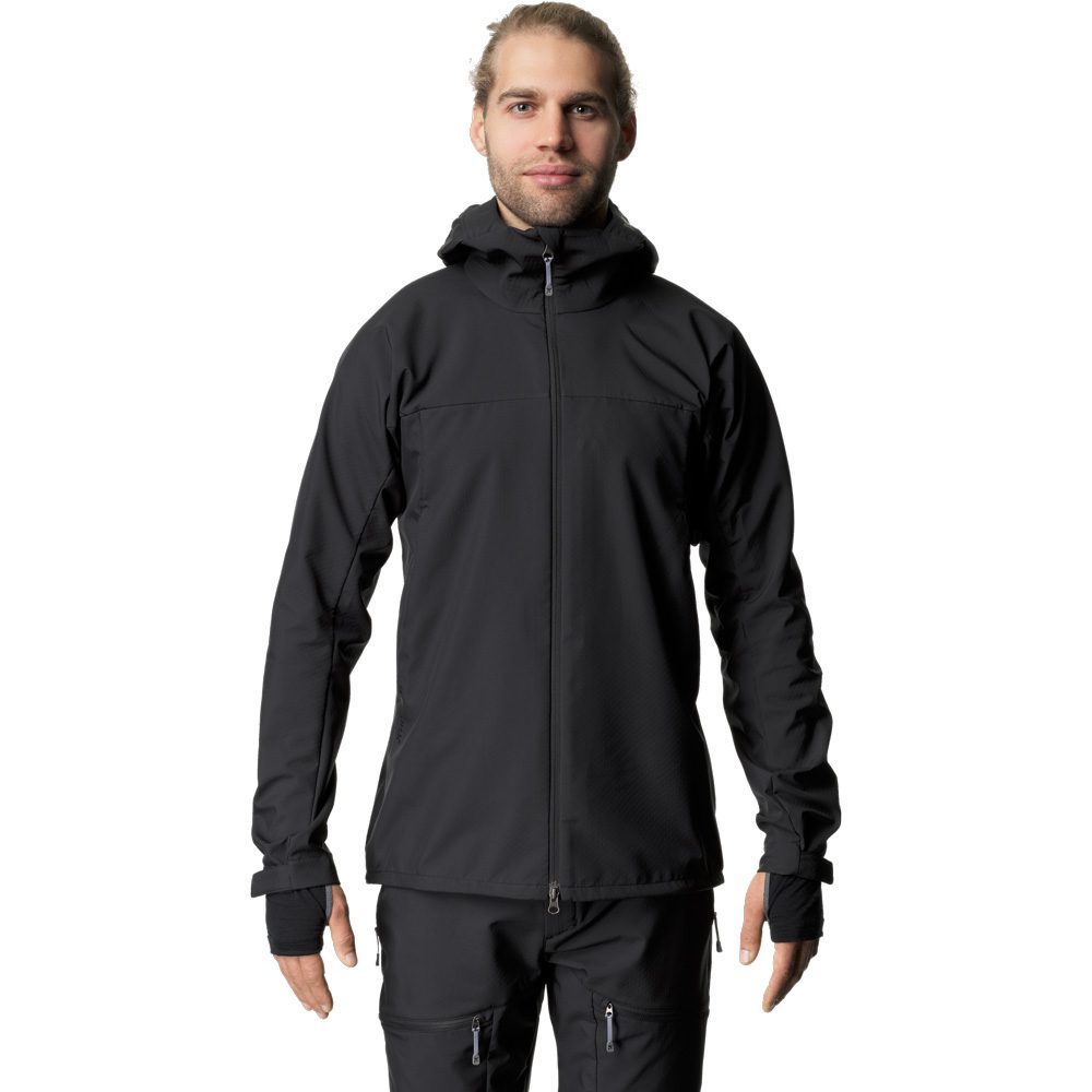 Houdini Pace Softshelljacke Herren true black