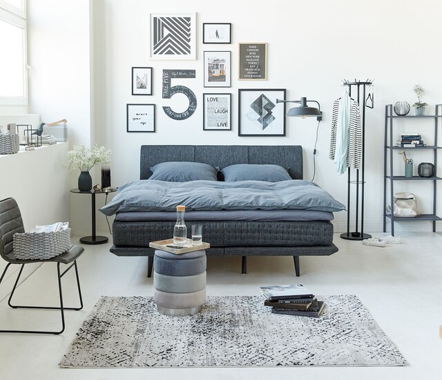 PHILL HILL Regal MARY 35 x 60 x 148 cm Metall grau