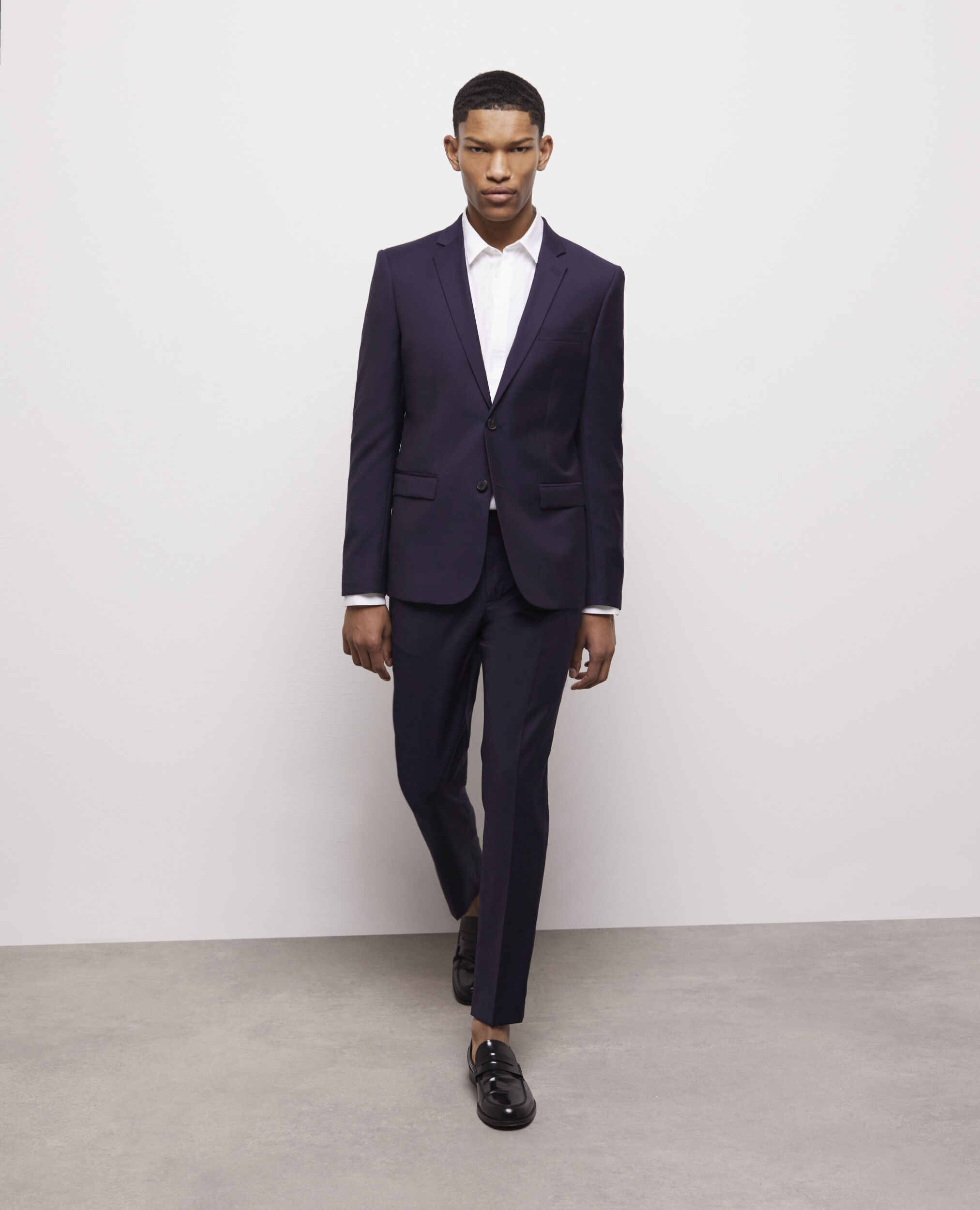 Veste de costume bleu marine