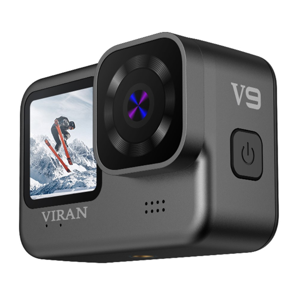 4K 2160p 170° WiFi Action Cam Sport Kamera mit Micro SD Slot inkl. Fahrrad Bike Velo Halterung   Aufbewahrungstasche   Zubehör