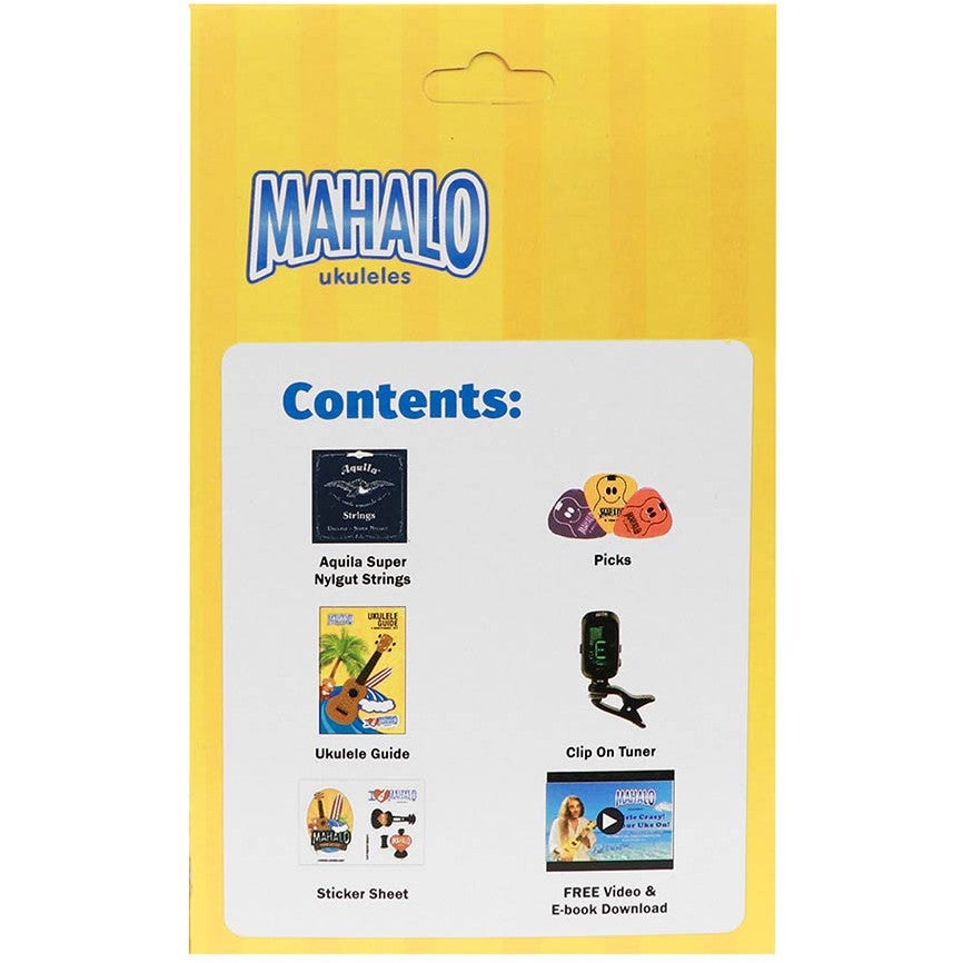 Mahalo MZK1 essentials pack startpakket accessoires voor ukelele