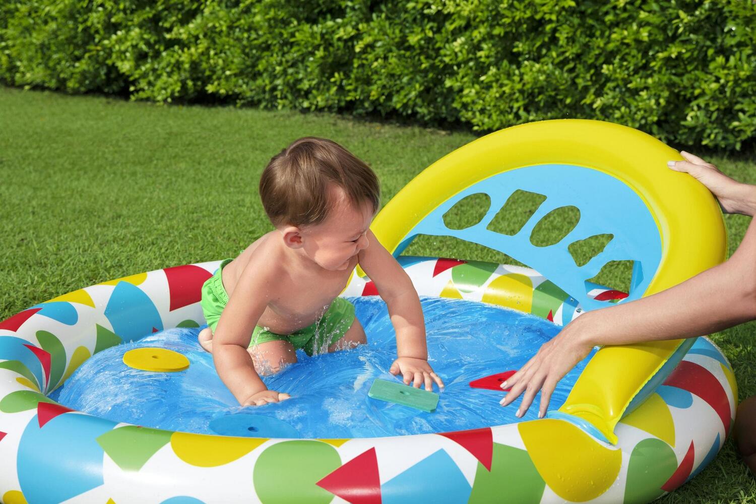 Bestway kinderzwembad Splash & Learn 120 x 117 x 46 cm