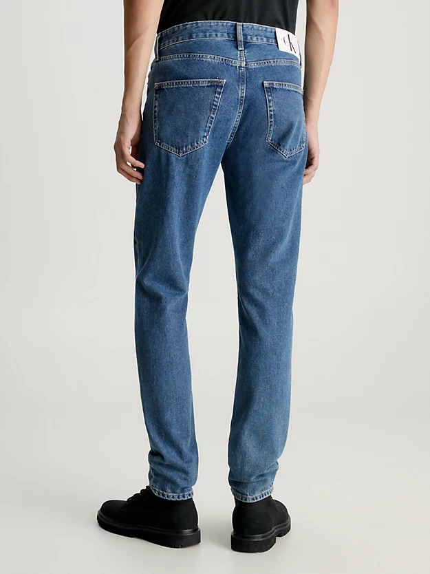 Calças jeans autênticas de pai