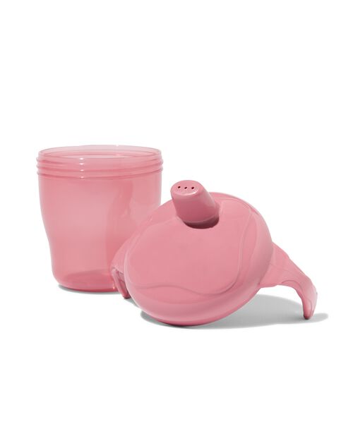 gobelet anti-fuites 250ml rose