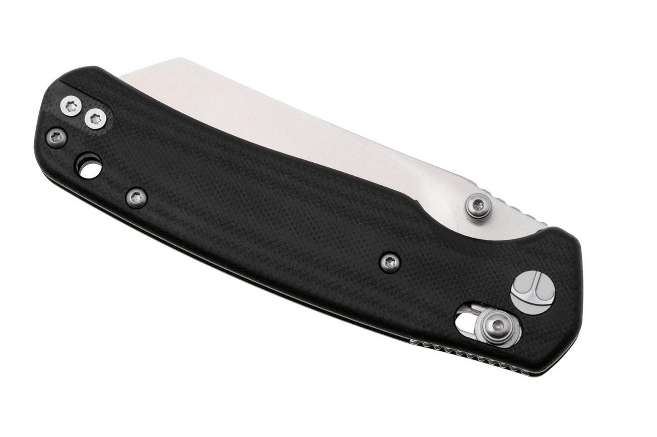 Bestechman Cicada's Wing BMK06K Satin 10Cr15MoV, Black G10, zakmes