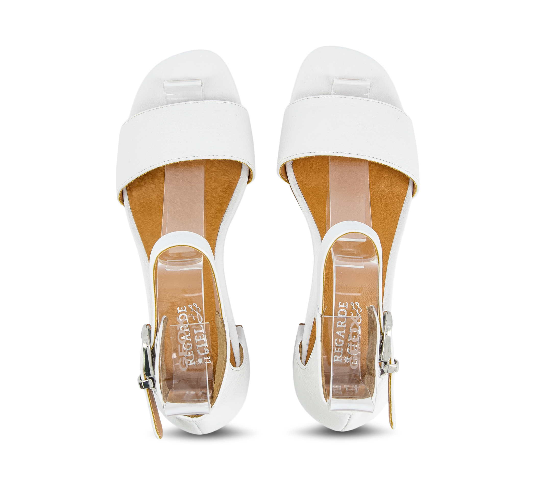 Regarde Le Ciel Riemchensandalen weiss