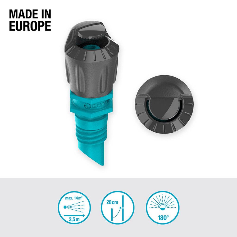 SPREDERDYSE GARDENA MICRO-DRIP-SYSTEM 180° 5PK