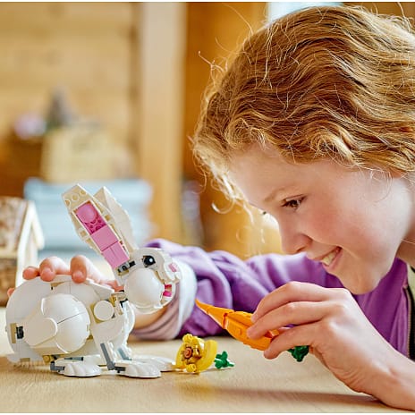 LEGO Creator 31133 3-i-1 hvid kanin