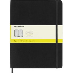 MOLESKINE Carnet souple, XL, uni, noir