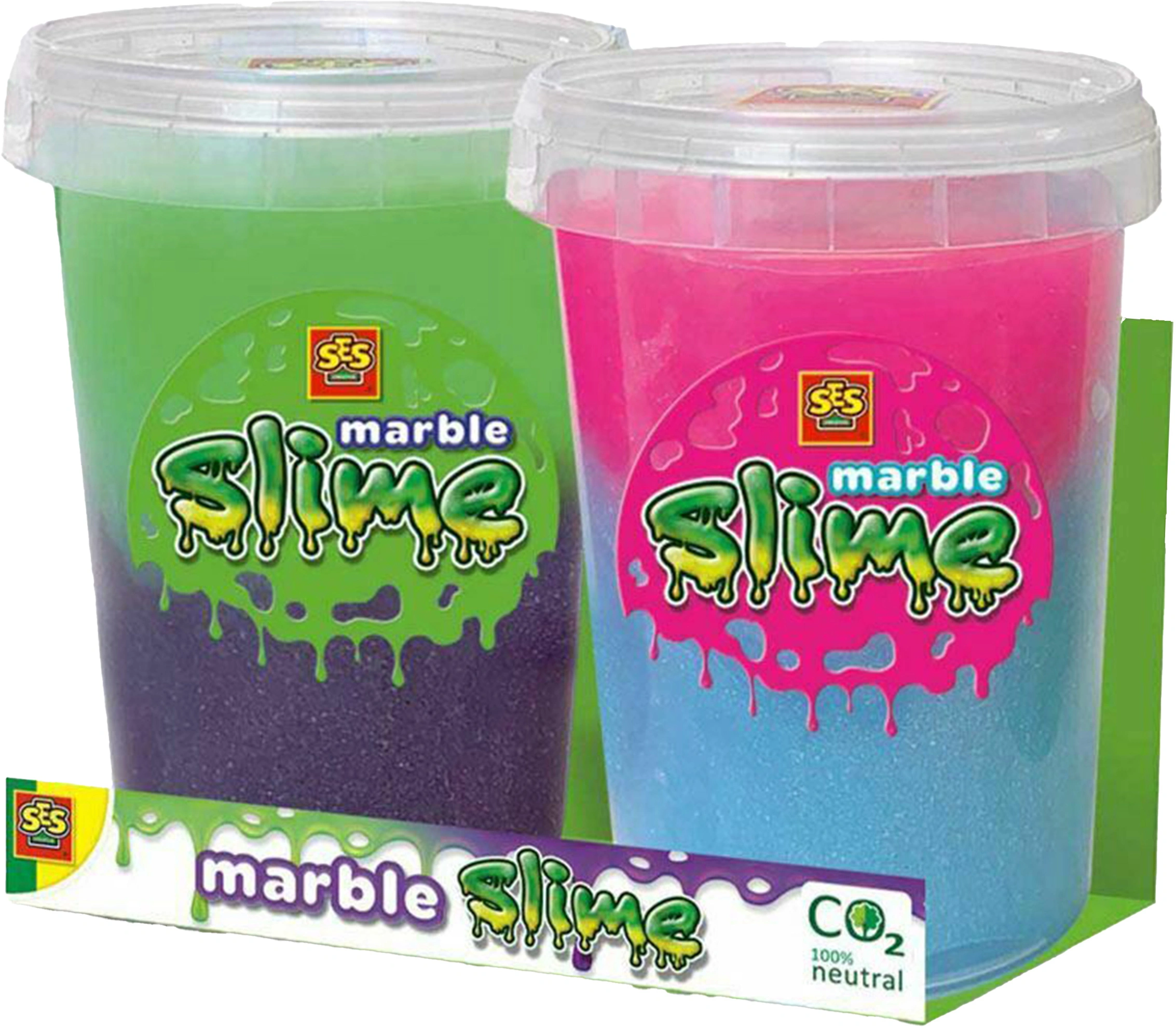 Spielschleim-Set MARBLE SLIME 2-teilig