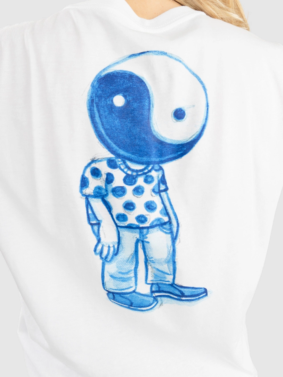 RVCA Balance Boy T-Shirt antique white
