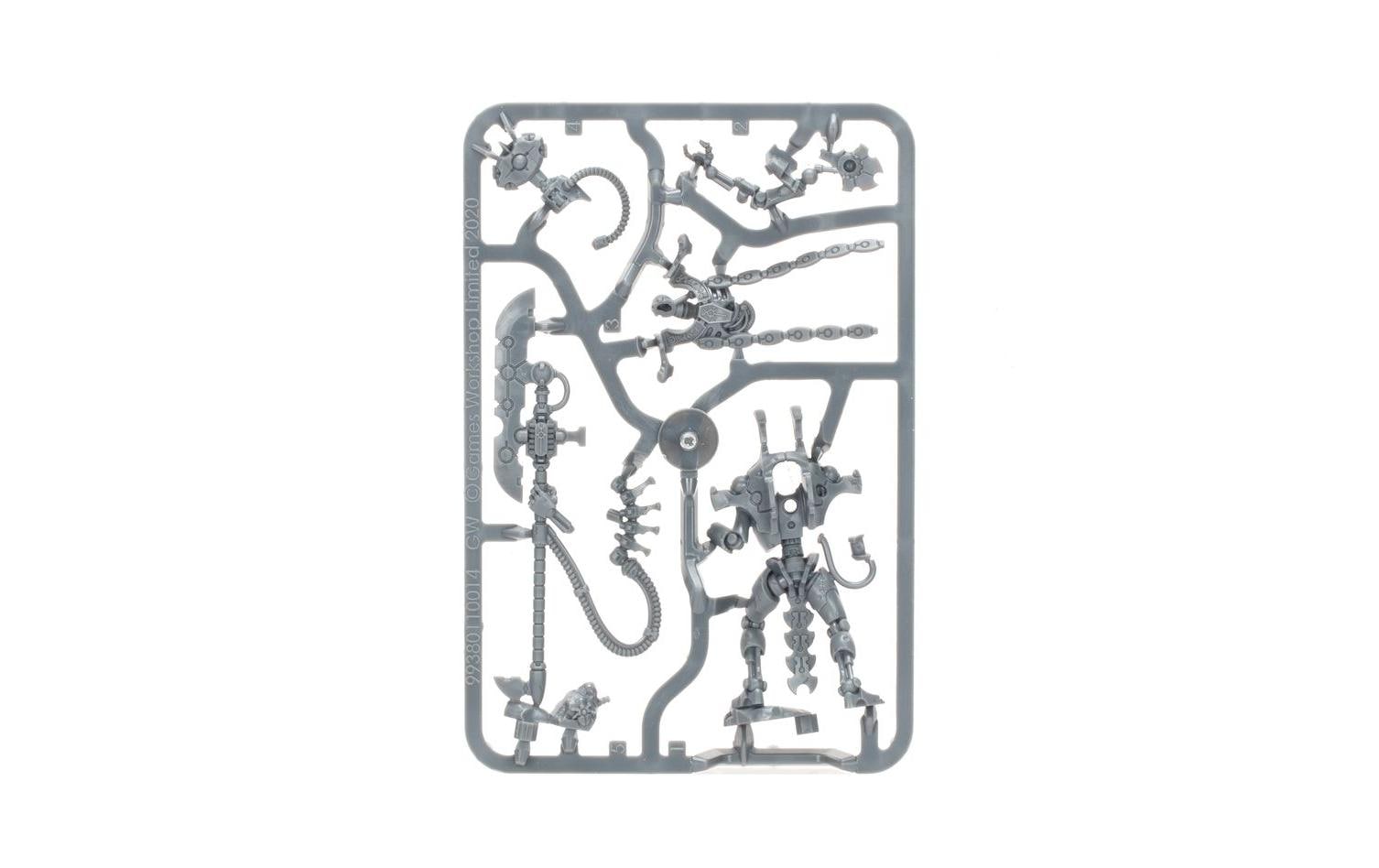 Figur Warhammer 40.000 Necrons OverlordWarhammer 40.000 Miniatur: Necrons Hochlord mit Tachyonenpfeil