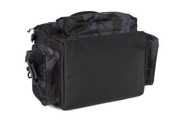 Sac Fox Rage Camo Voyager Medium Tackle Bag (avec 6 Boîtes)