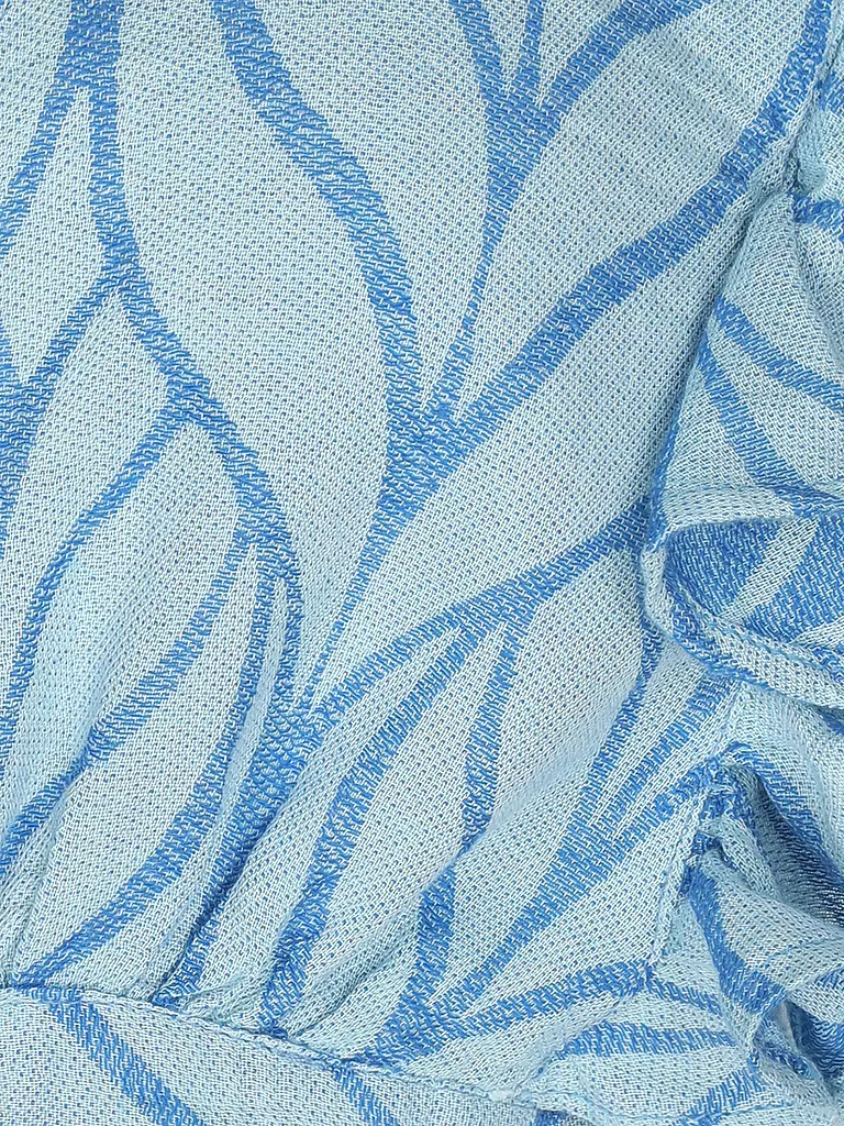 PEARL & CAVIAR Top Cropped Fit ZAKAR blau