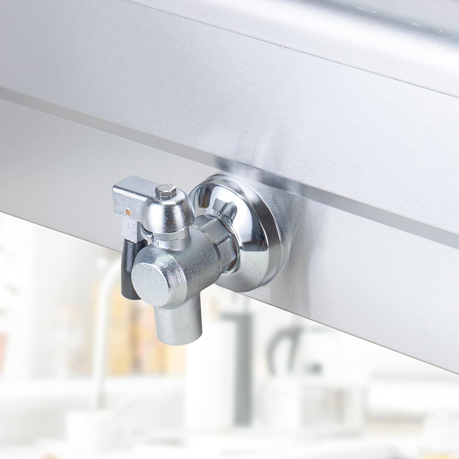 Valgus Kommerzielle elektrische Fritteuse aus Edelstahl 3000W 30L Großraum-Küchenbratmaschine mit Korb und Deckel, Abflusssystem für Restaurant und Zuhause