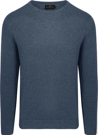Steppin' Out Trui Merinowol Kobaltblauw SM1202.0003-2200/PU-O-MRI-REFI12-SO-25.03 kopen