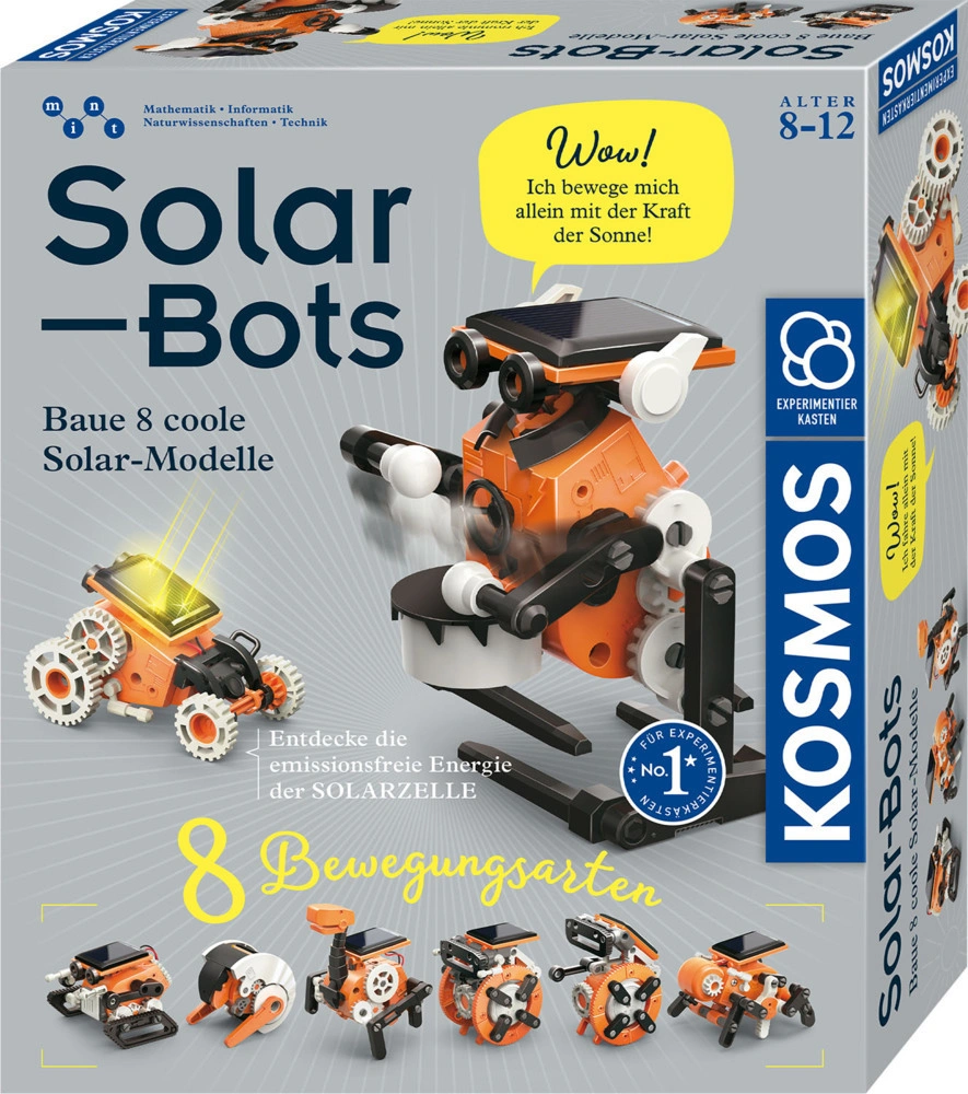 Experimentier-Set: Fun Tech – Solar Bots