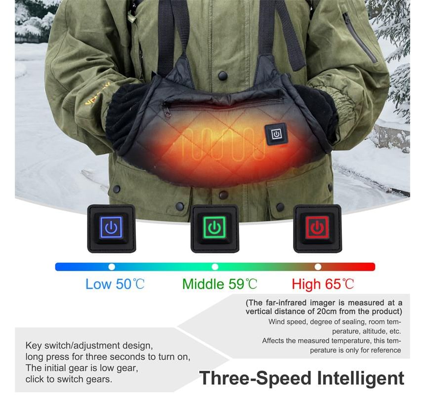 HOMTEC - USB oplaadbare handwarmer