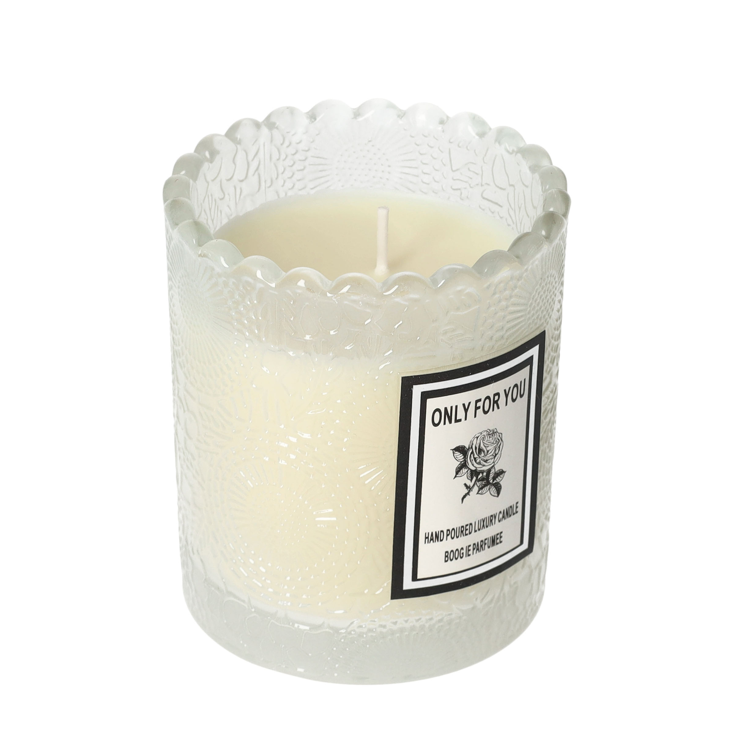 Duft Kerze im Glas Aromatherapie Home Deko Wachs Kerze - Jasmin