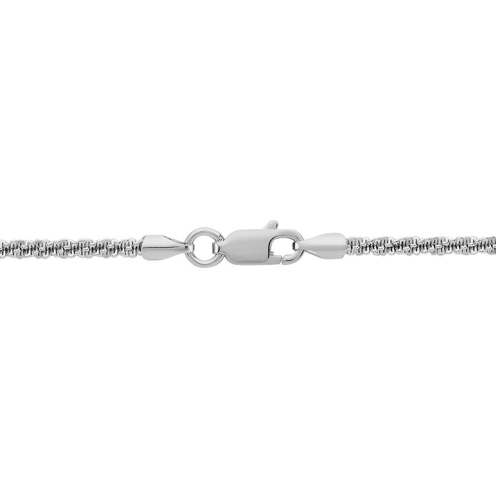 Collier Shaynisae Argent Blanc