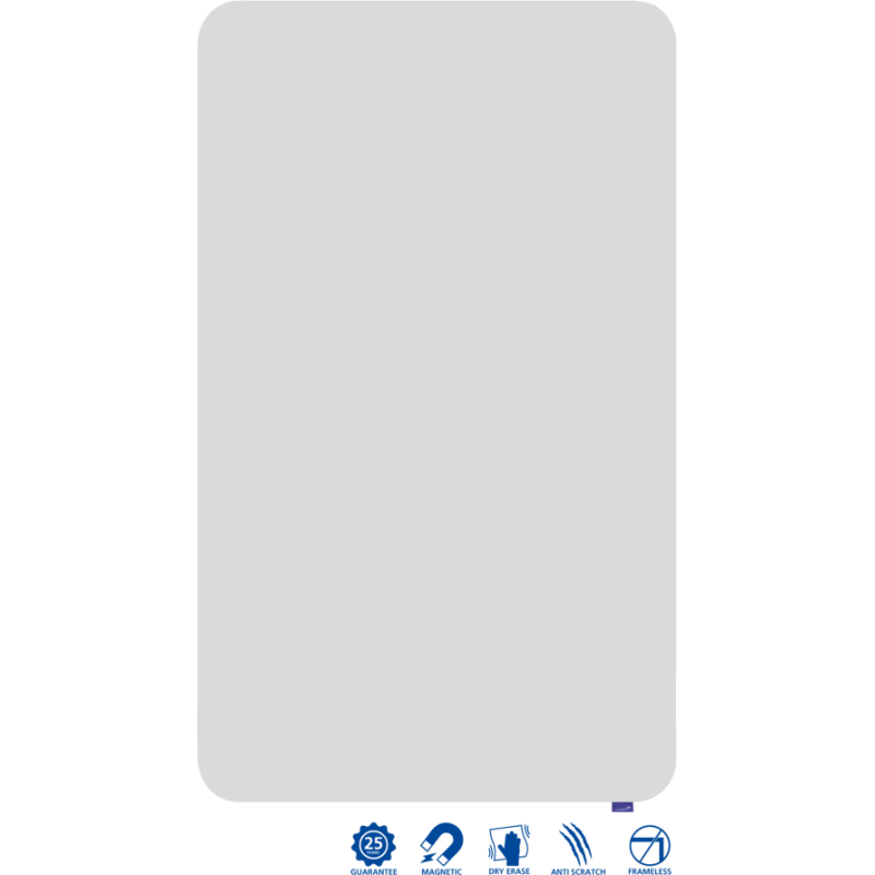 Tableau blanc émaillé ESSENCE 200x120cm - Legamaster