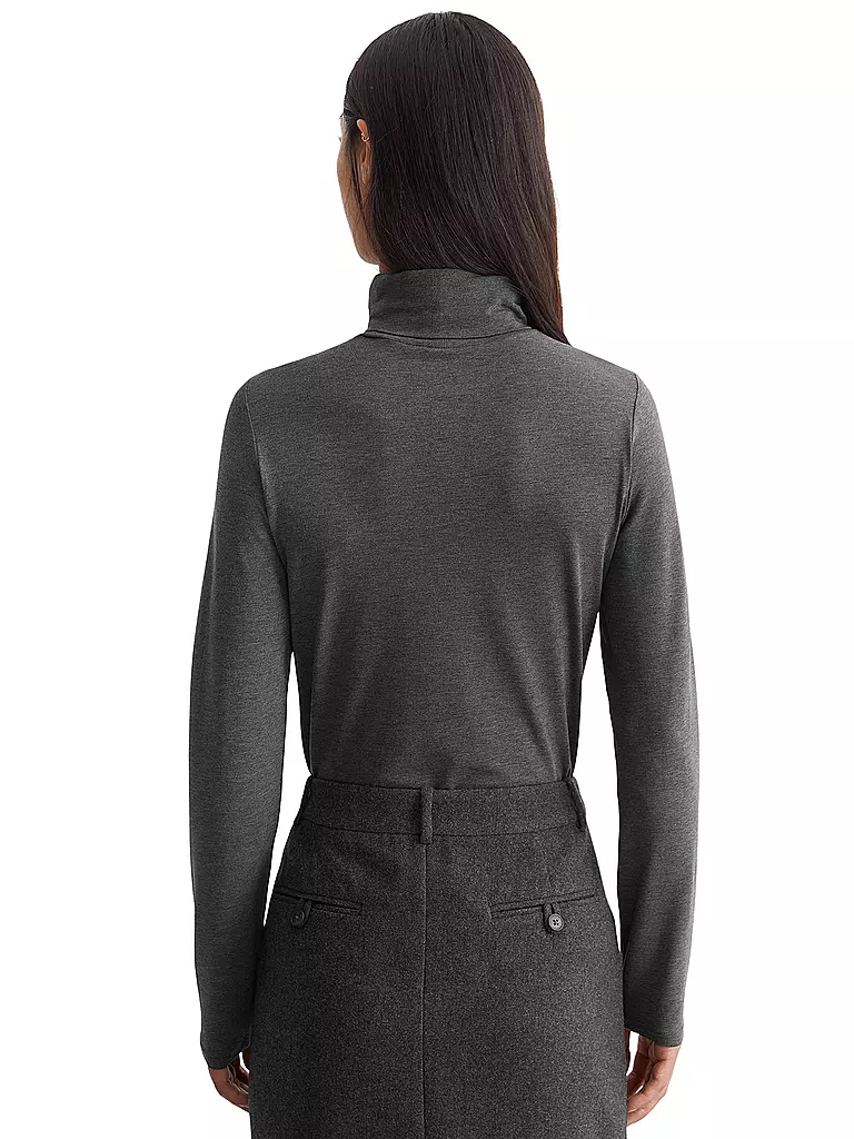 MARC O'POLO Rollkragenpullover grau